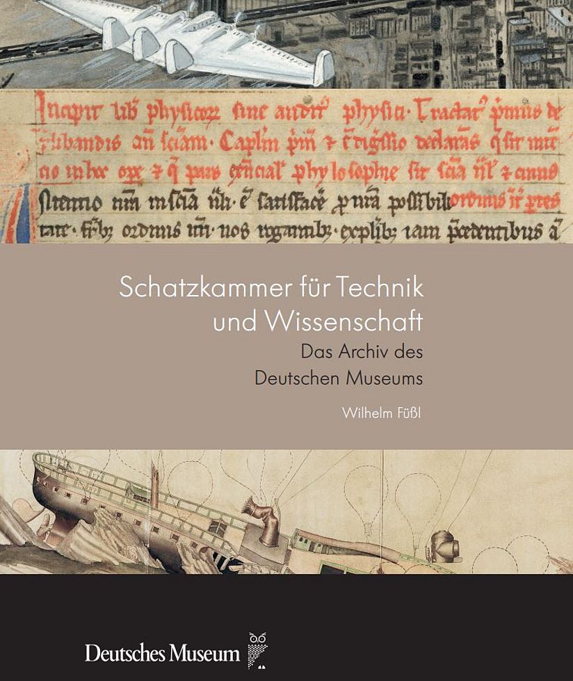 Buchtitel mit Abbildung von Archivalien aus dem Archiv.