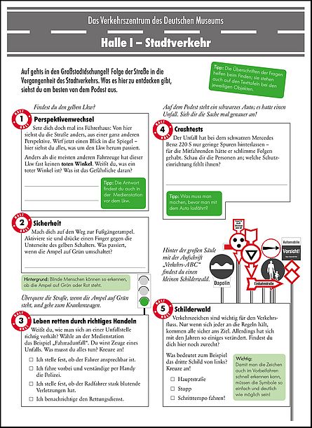 Forscherbogen Stadtverkehr