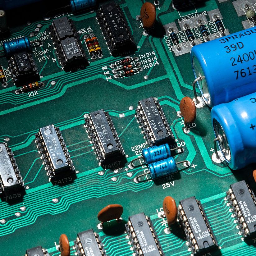 Detail Apple 1 Heimcomputer.